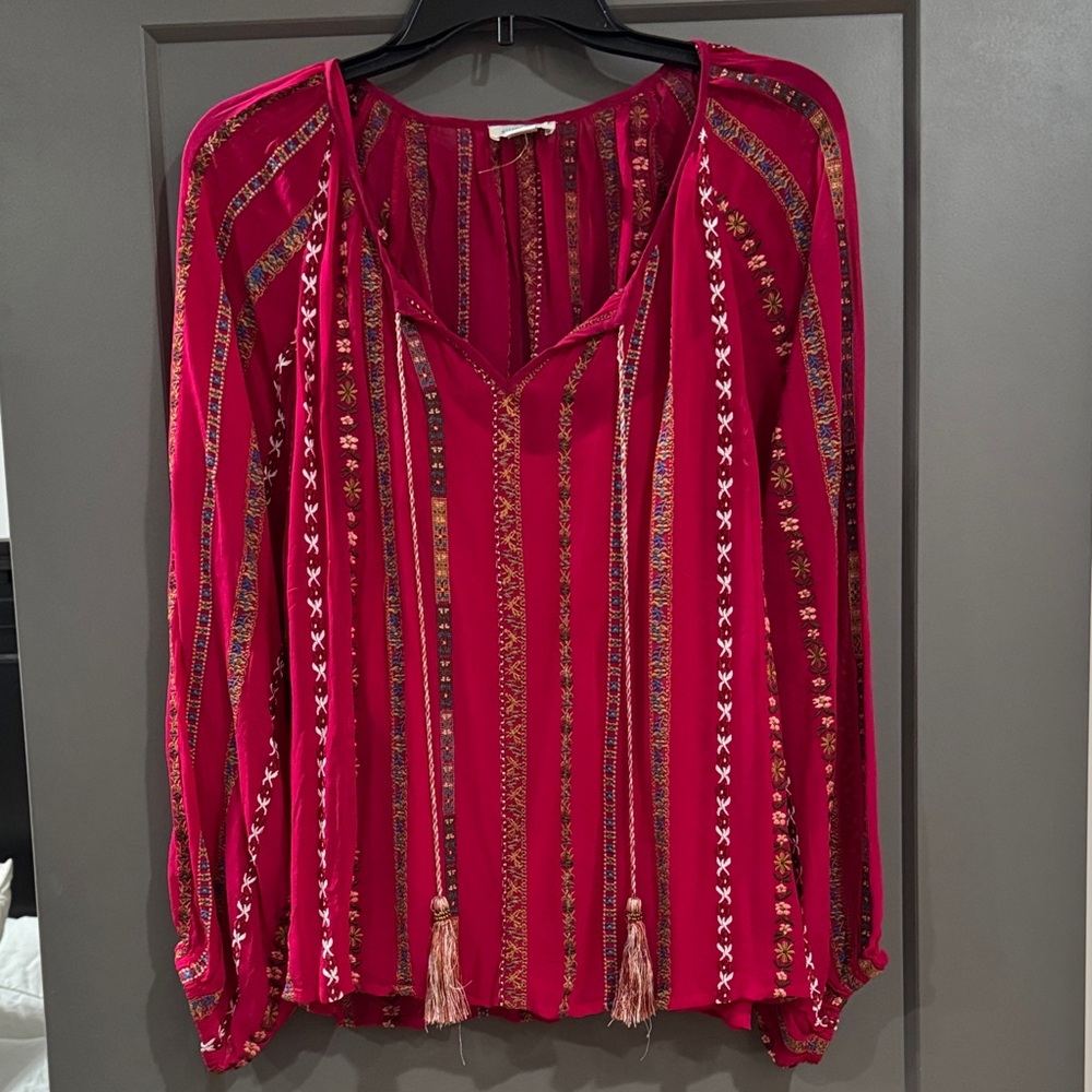 Elegant Embroidered Women's Top